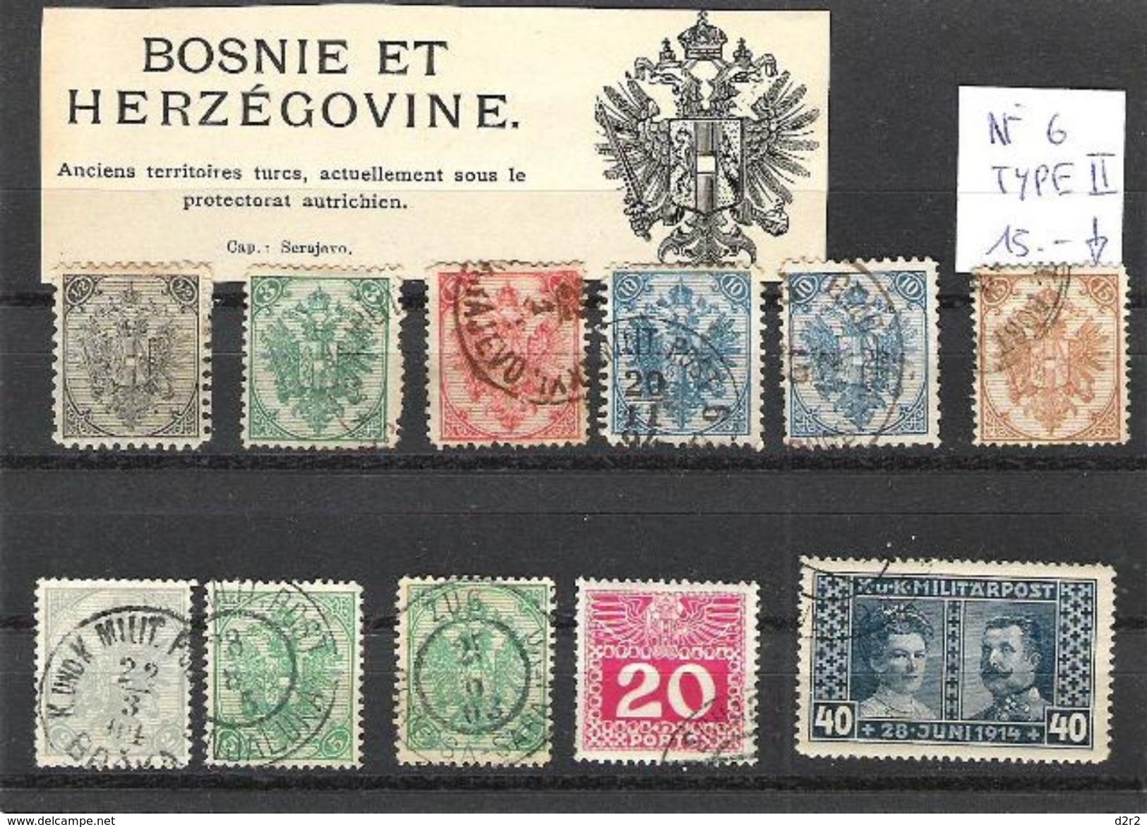 LOT DIVERS NUM - V/IMAGE - Bosnia Herzegovina