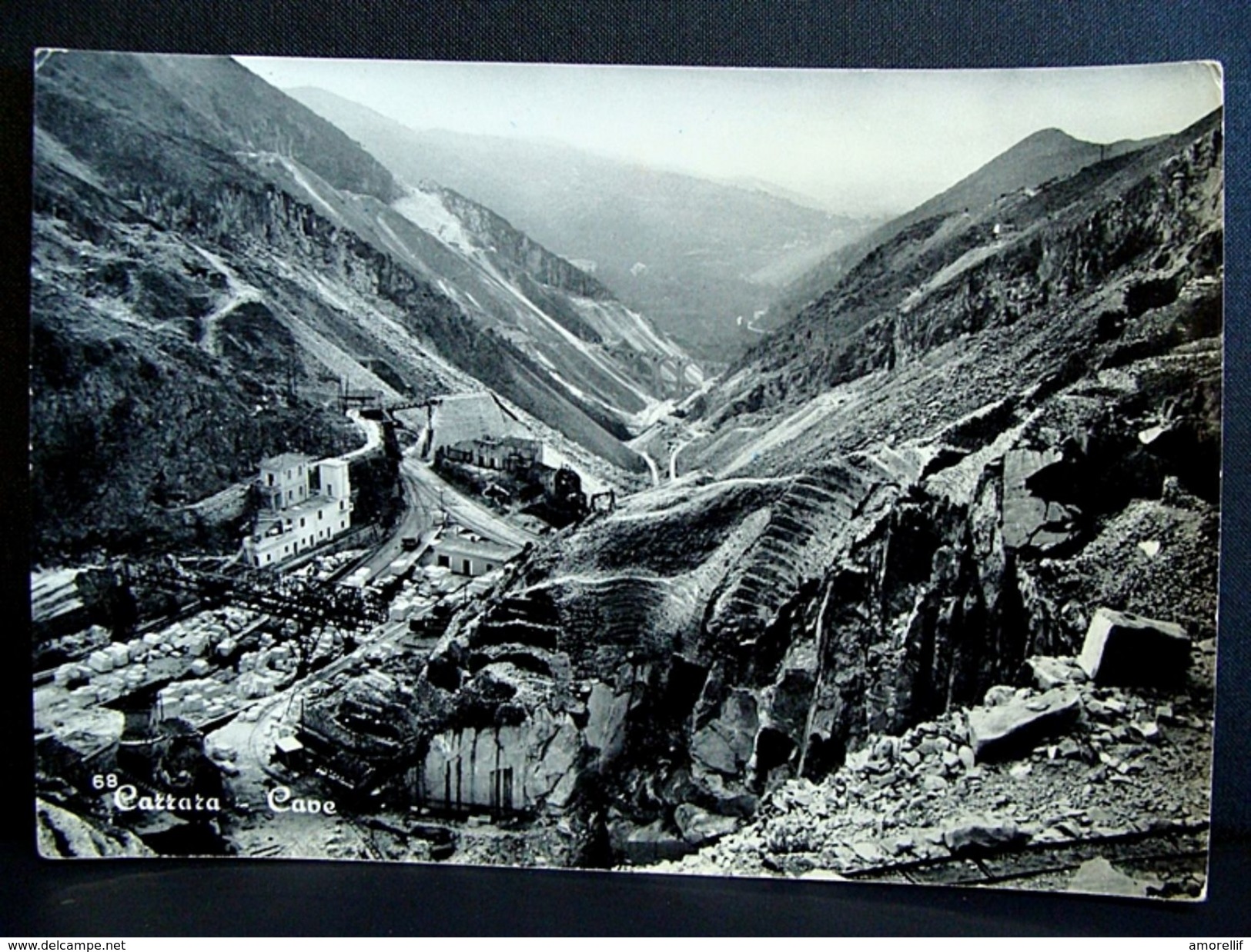 (FG.A34) LE CAVE DI CARRARA (MASSA CARRARA) VIAGGIATA 1958 - Carrara