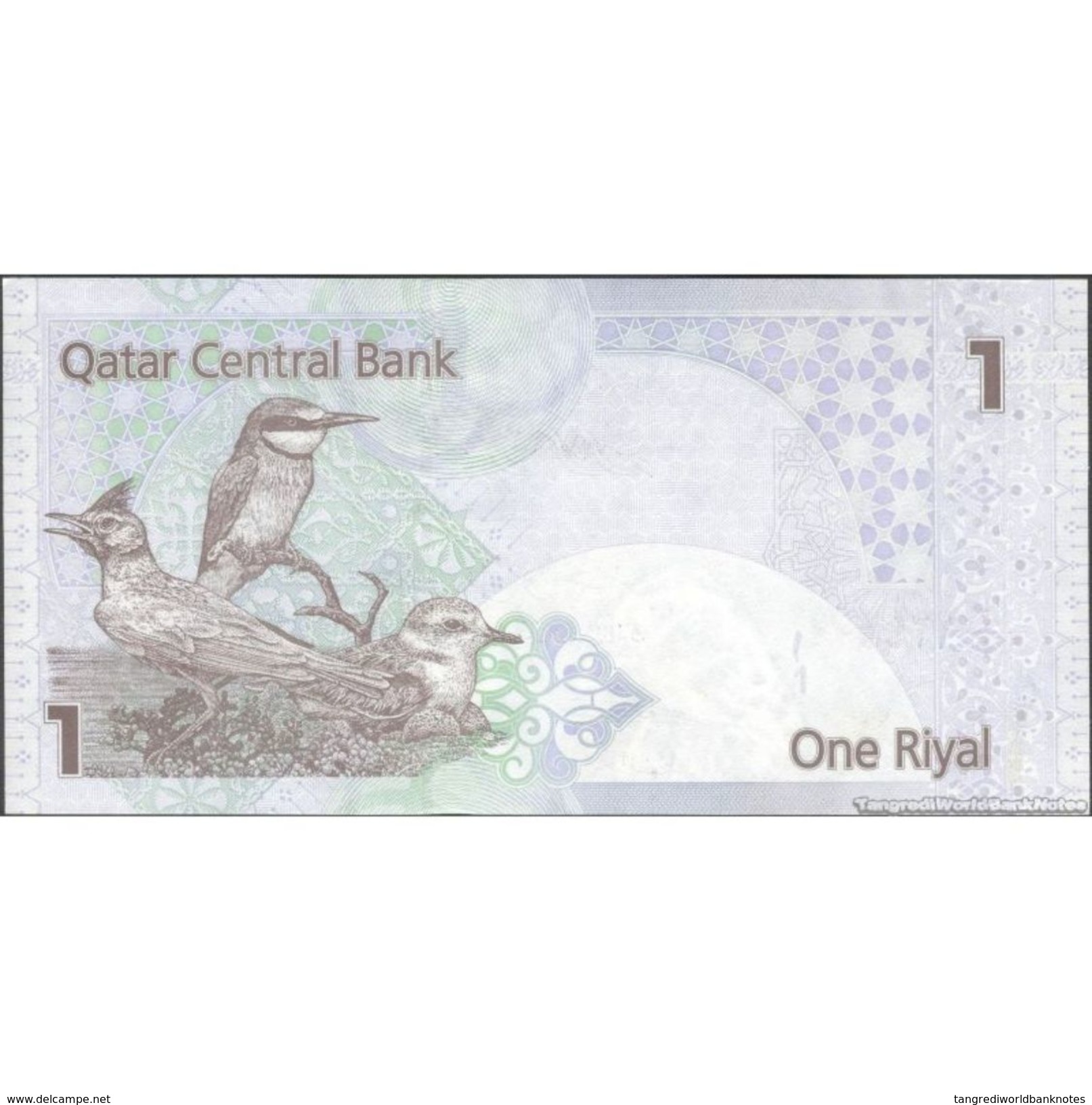 TWN - QATAR 28b - 1 Riyal 2015 UNC - Qatar