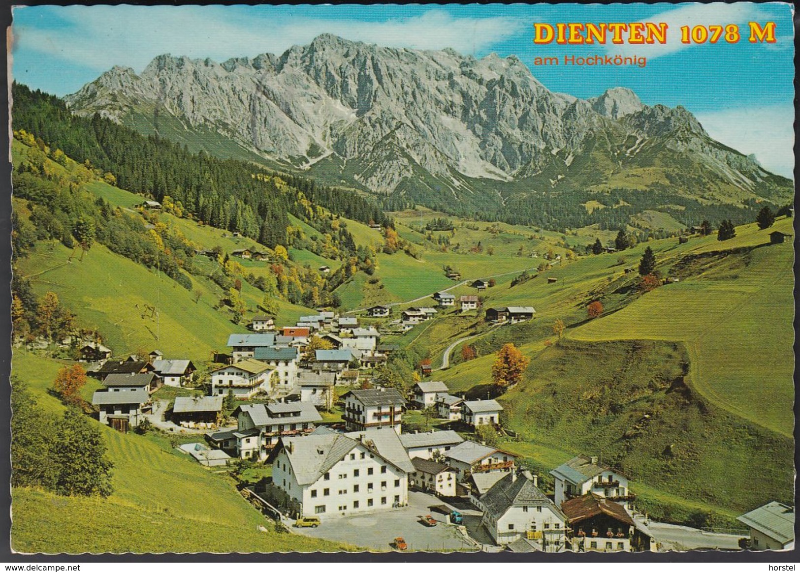 Austria - 5652 Dienten Am Hochkönig - View - Nice Stamp - Dienten