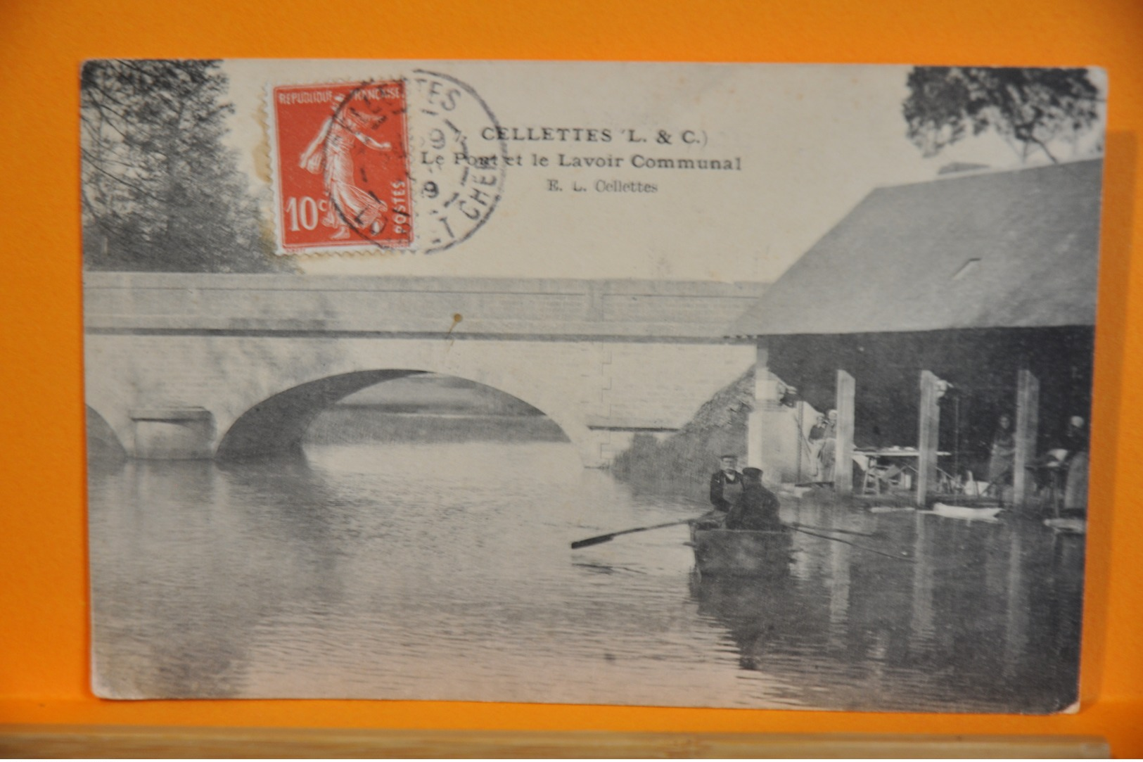 Cellettes - Le Pont Et Le Lavoir Communal - Autres & Non Classés