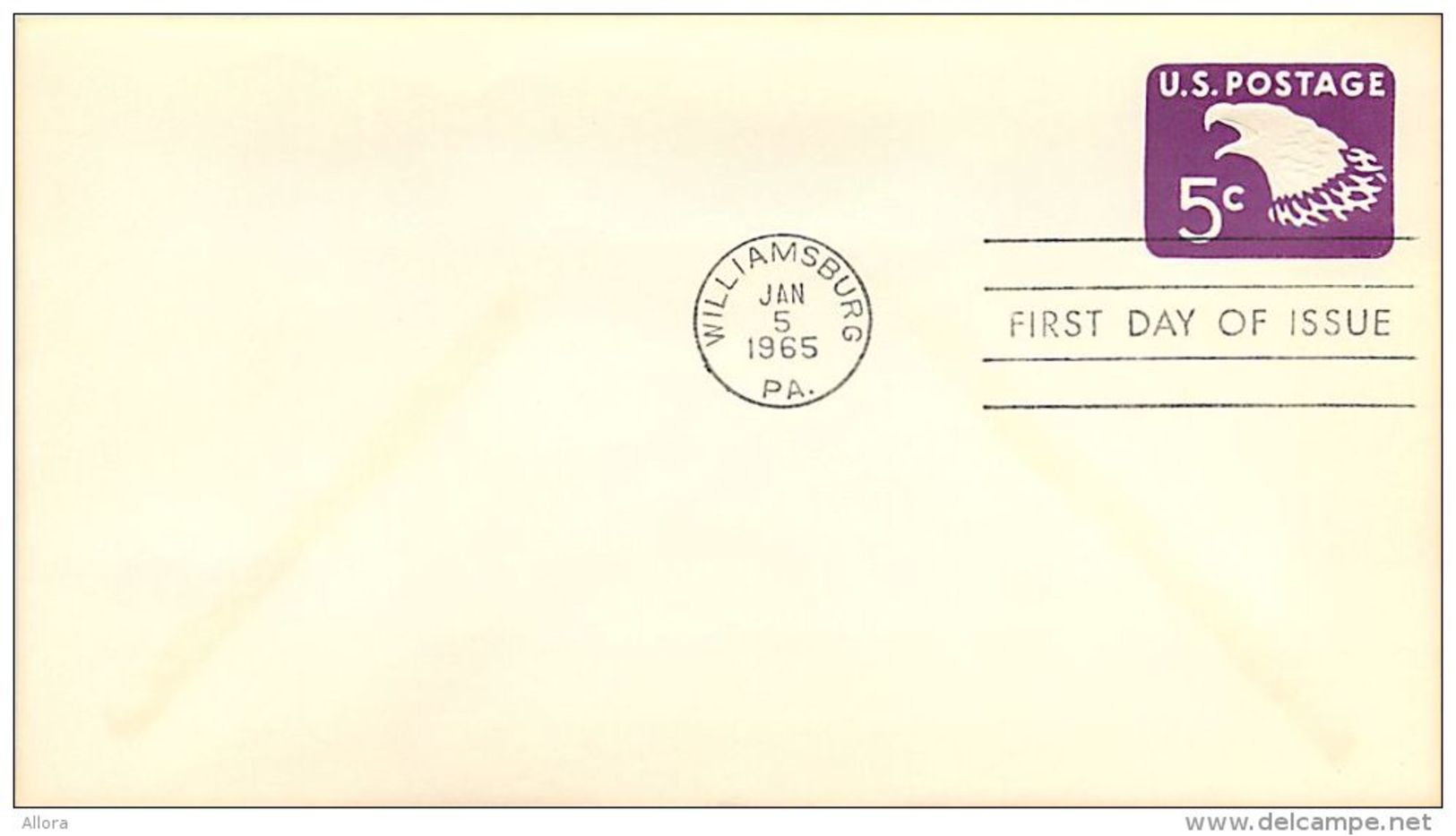 USA  -  Intero Postale  -  Stationery   -  Air Mail  5c. - 1961-80