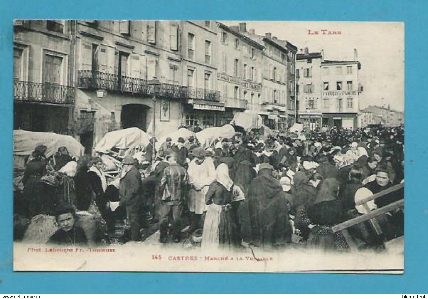 CPA LABOUCHE 145 - Marché à La Volaille CASTRES 81 - Castres