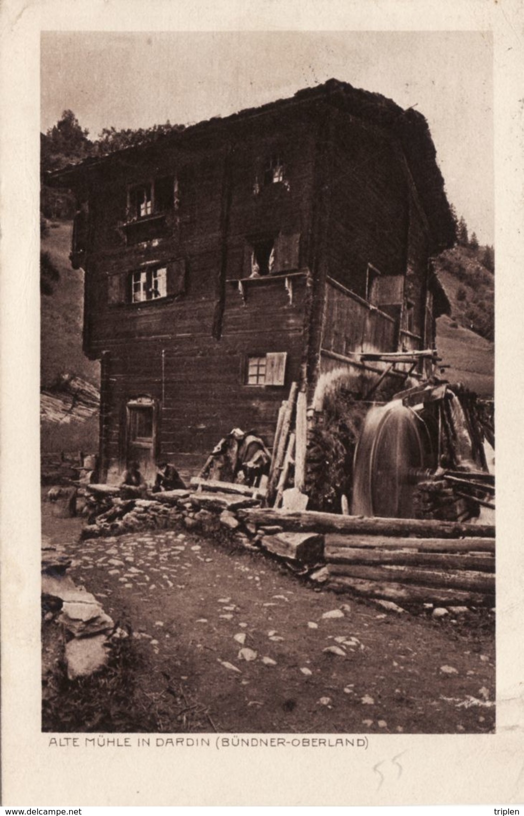 Alte Mühle In Dardin (Bündner-Oberland) - Serie I Häuser In Graubünnen - Other & Unclassified