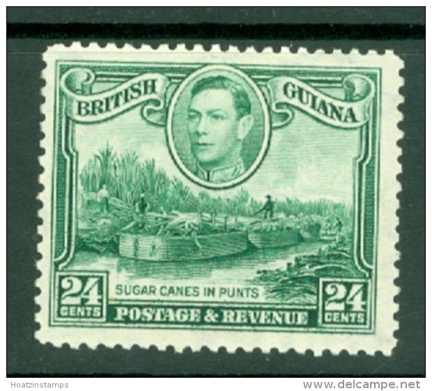 British Guiana: 1938/52   KGVI     SG312a   24c  [Wmk Sideways]    MH - Guyane Britannique (...-1966)