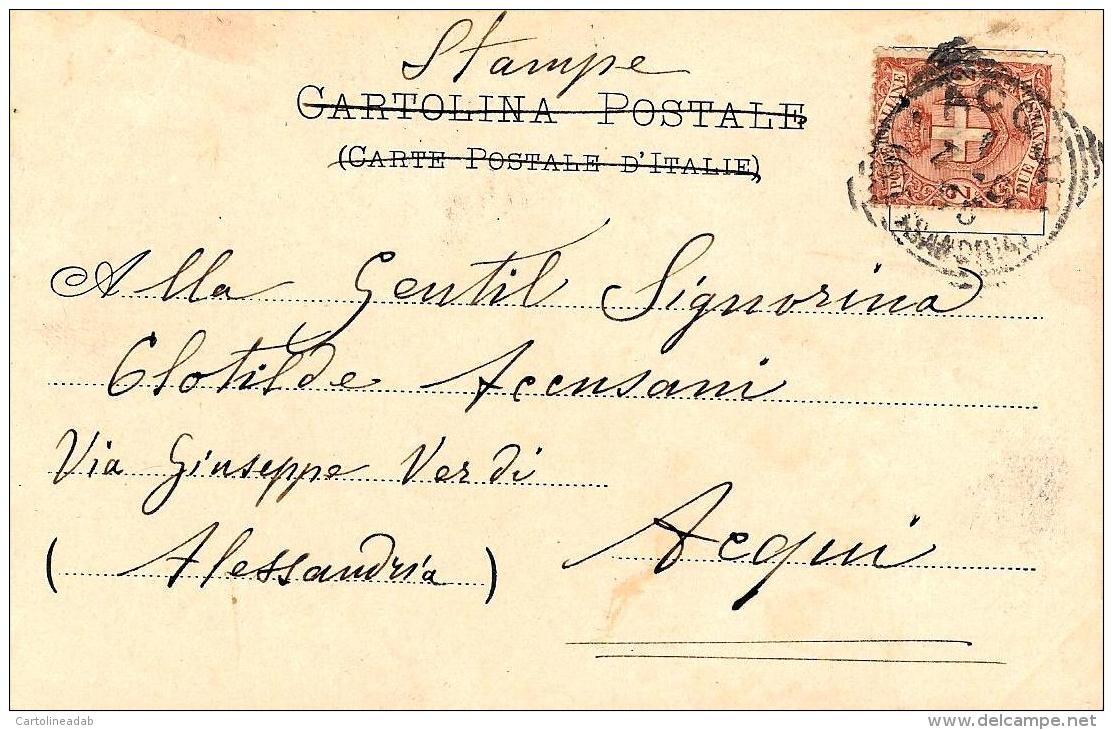 [DC9352] CPA - TORINO - CHIESA DELLA CONSOLATA - Viaggiata 1901 - Old Postcard - Churches