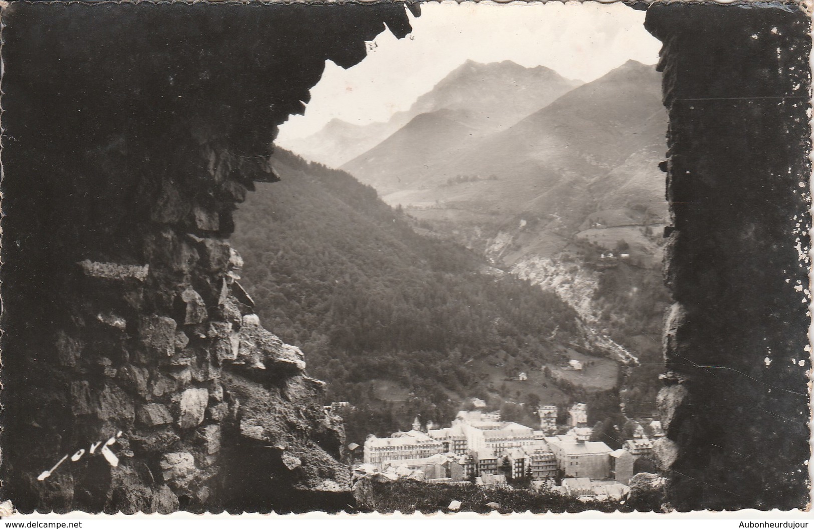 CAUTERETS Vue Generale Depuis Les Bains Romains 323E - Galan