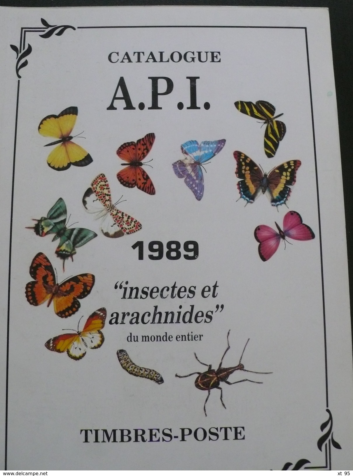 Catalogue API - Insectes Et Arachnides - 1989 - 190 Pages - Port 3.50€ - Autres & Non Classés