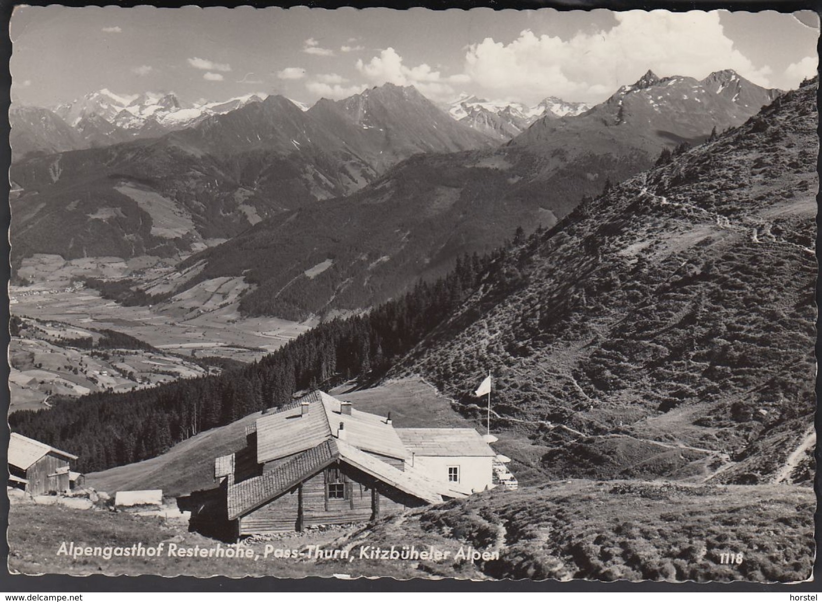 Austria - 5722 Niedernsill - Alpengasthof Resterhöhe , Pass-Thurn (50er Jahre) - Mittersill