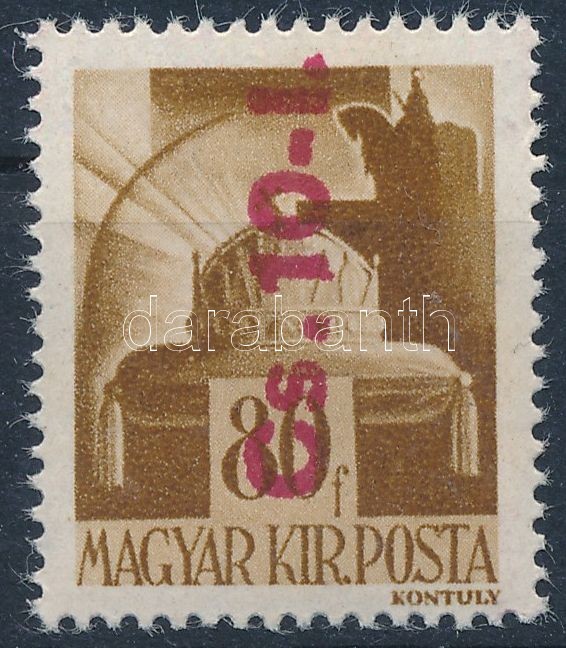 ** 1946 Betűs Cs.10-I. Fordított Felülnyomás (36.000) - Otros & Sin Clasificación