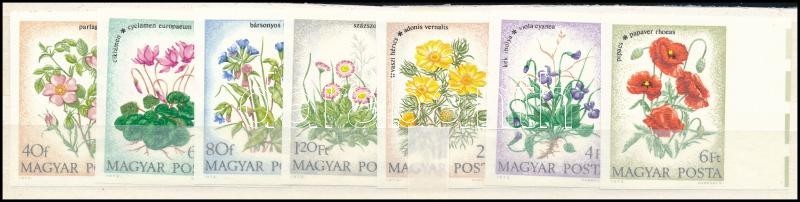 ** 1973 Virág (XI.) - Erdő-mező Virágai ívszéli Vágott Sor (4.000) - Altri & Non Classificati