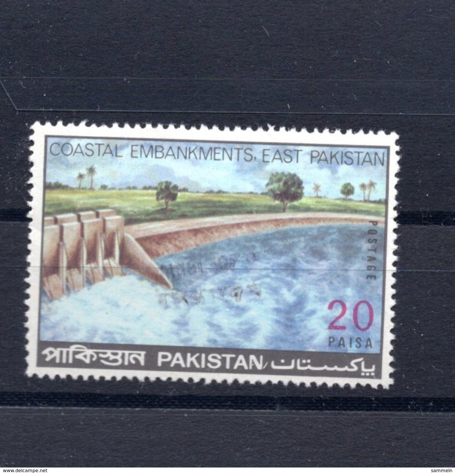 9457 Bangla Desh Überdruck Overprint Provisorien Pakistan Ca. 1971/1972 Postfrisch Mnh - Bangladesch