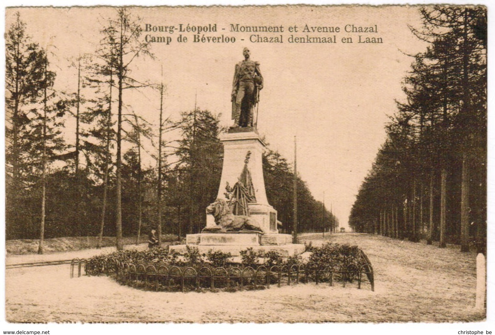 Camp De Bverloo, Chazal Denkmaal En Laan (pk41261) - Leopoldsburg