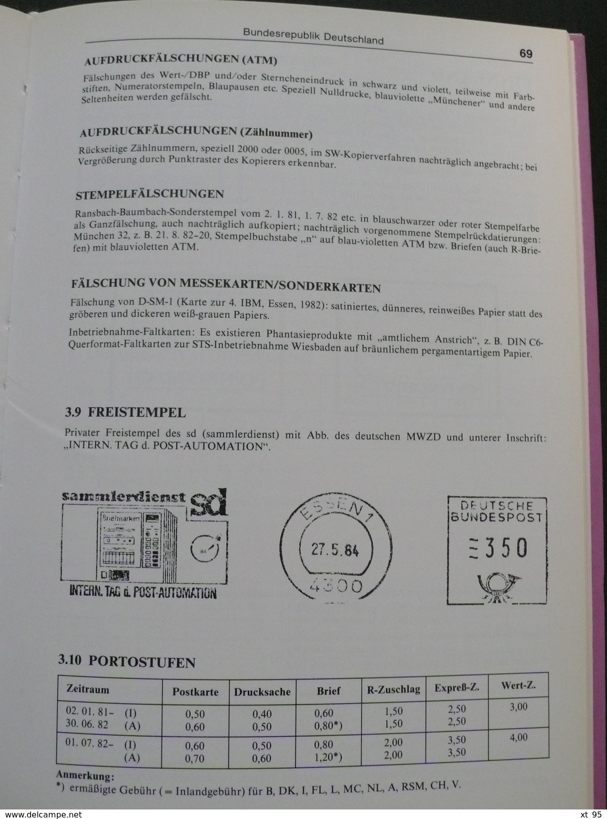 Automatenmarken 1985/86 - 140 Pages - Port 3.50€ - Autres & Non Classés