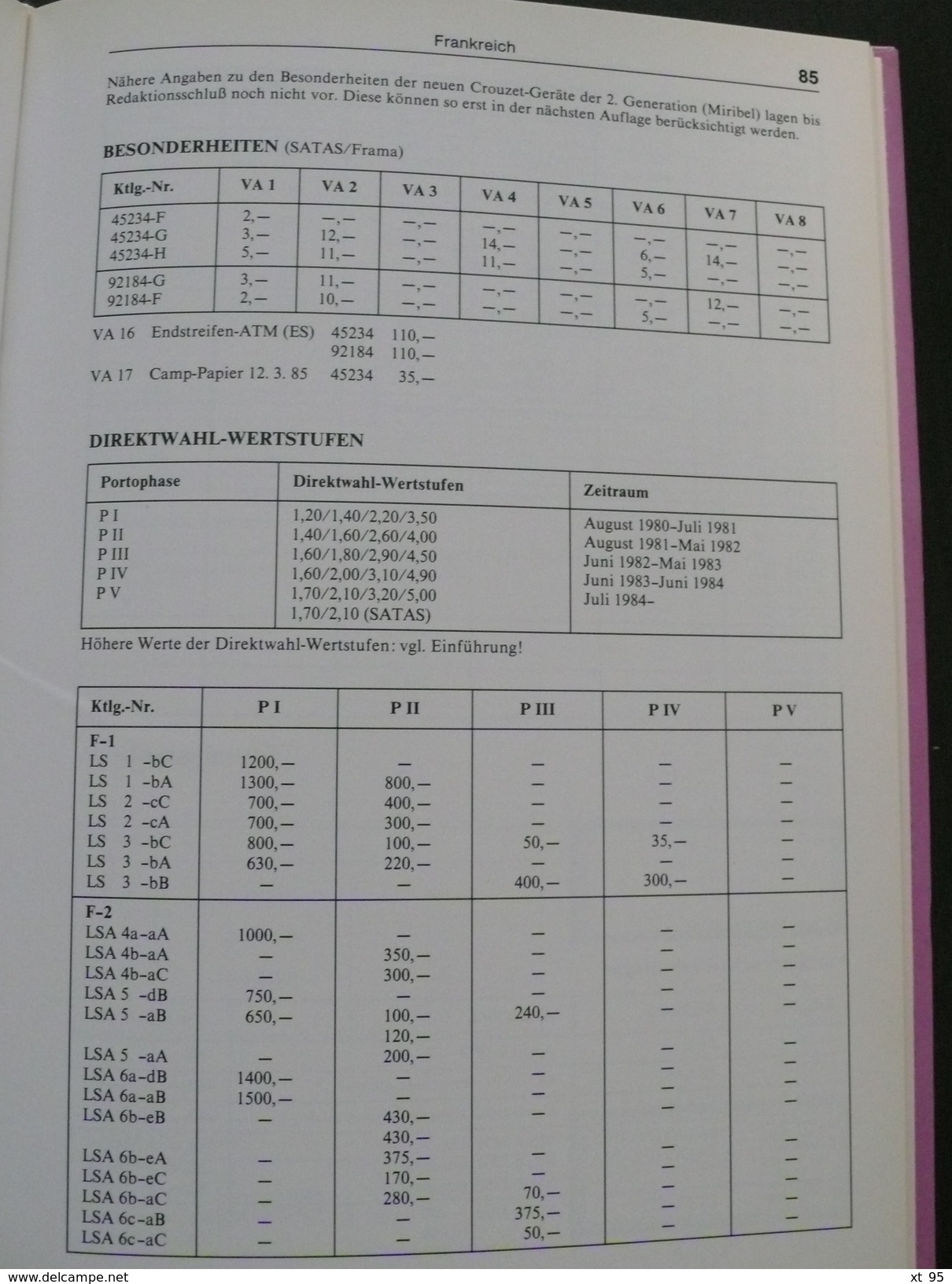 Automatenmarken 1985/86 - 140 Pages - Port 3.50€ - Autres & Non Classés