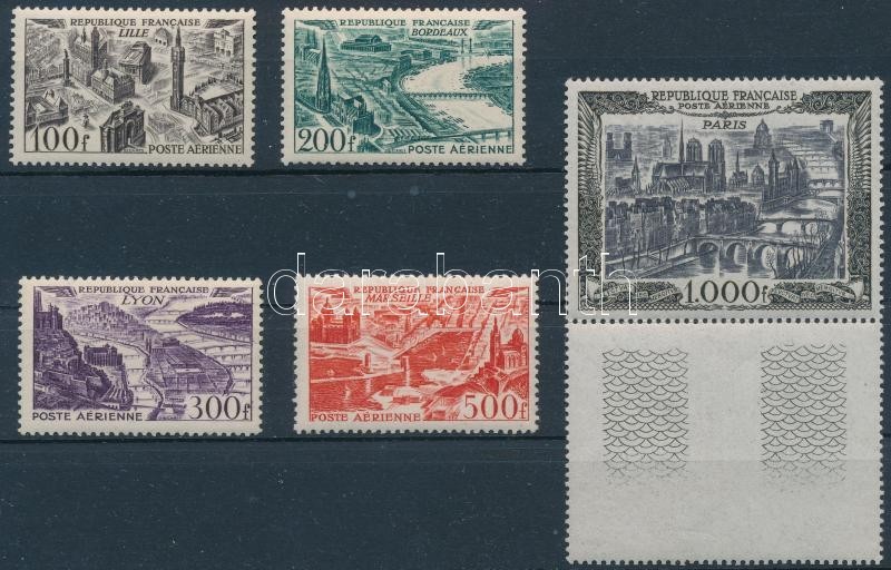 ** 1949 Városképek Sor Mi 861-865 (Mi EUR 230,-) - Otros & Sin Clasificación