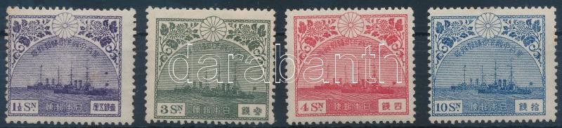 * 1921 Európai Látogatás Sor Mi 148-151 - Andere & Zonder Classificatie