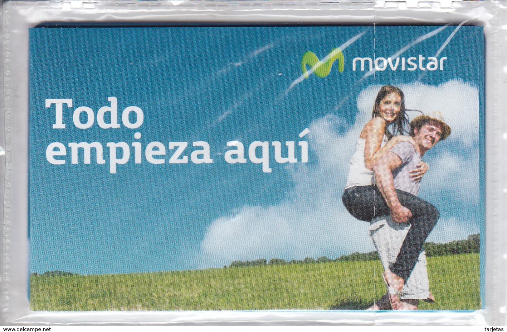 TARJETA GSM DE MOVISTAR DE CONTRATO 128 KB - SIM    (NUEVA-MINT) TELEFONICA - Telefonica