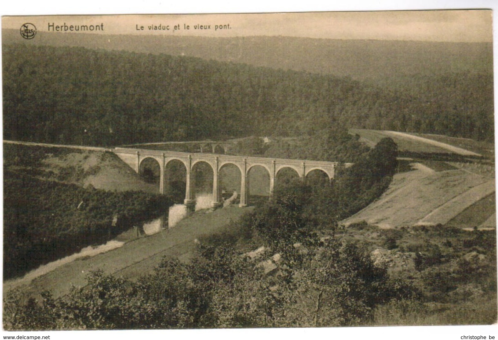 Herbeumont, La Viadus Et Le Vieux Pont (pk41278) - Herbeumont