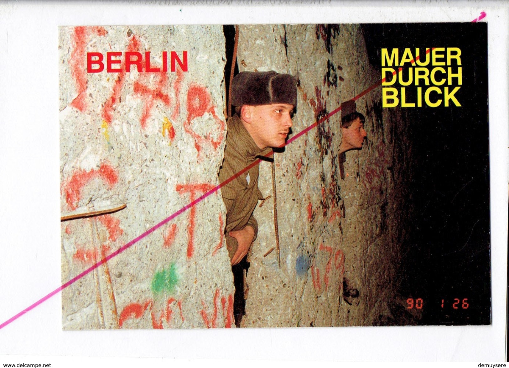 44218 - Berlin Die Mauer An Der Charlottenstrasse - Muro De Berlin