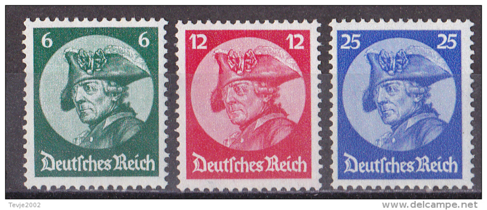 Mü_ Deutsches Reich -  Mi.Nr. 479 - 481 - Postfrisch MNH - Ungebraucht