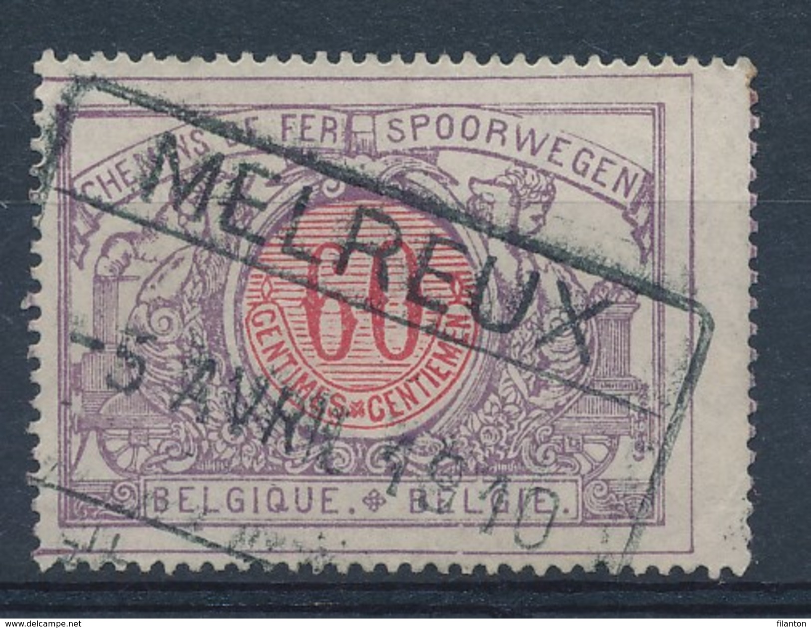 BELGIE - OBP Nr TR 37 - Cachet  "MELREUX" - (ref. 17.724) - Sonstige & Ohne Zuordnung