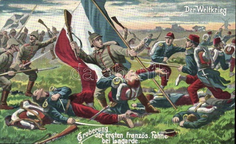 T2 Eroberung Der Ersten Französischen Fahne Bei Lagarde / WWI French-German Battle - Non Classés