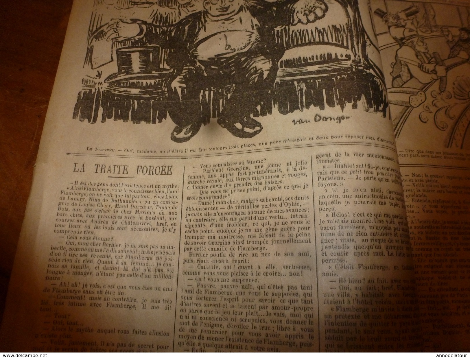 1903 LE JOURNAL:Divination Afrique Noire (ill. Hay); La Jolie Femme De Flamberge Du "Five O'Clock" De Chez MAXIM'S;etc - Sonstige & Ohne Zuordnung