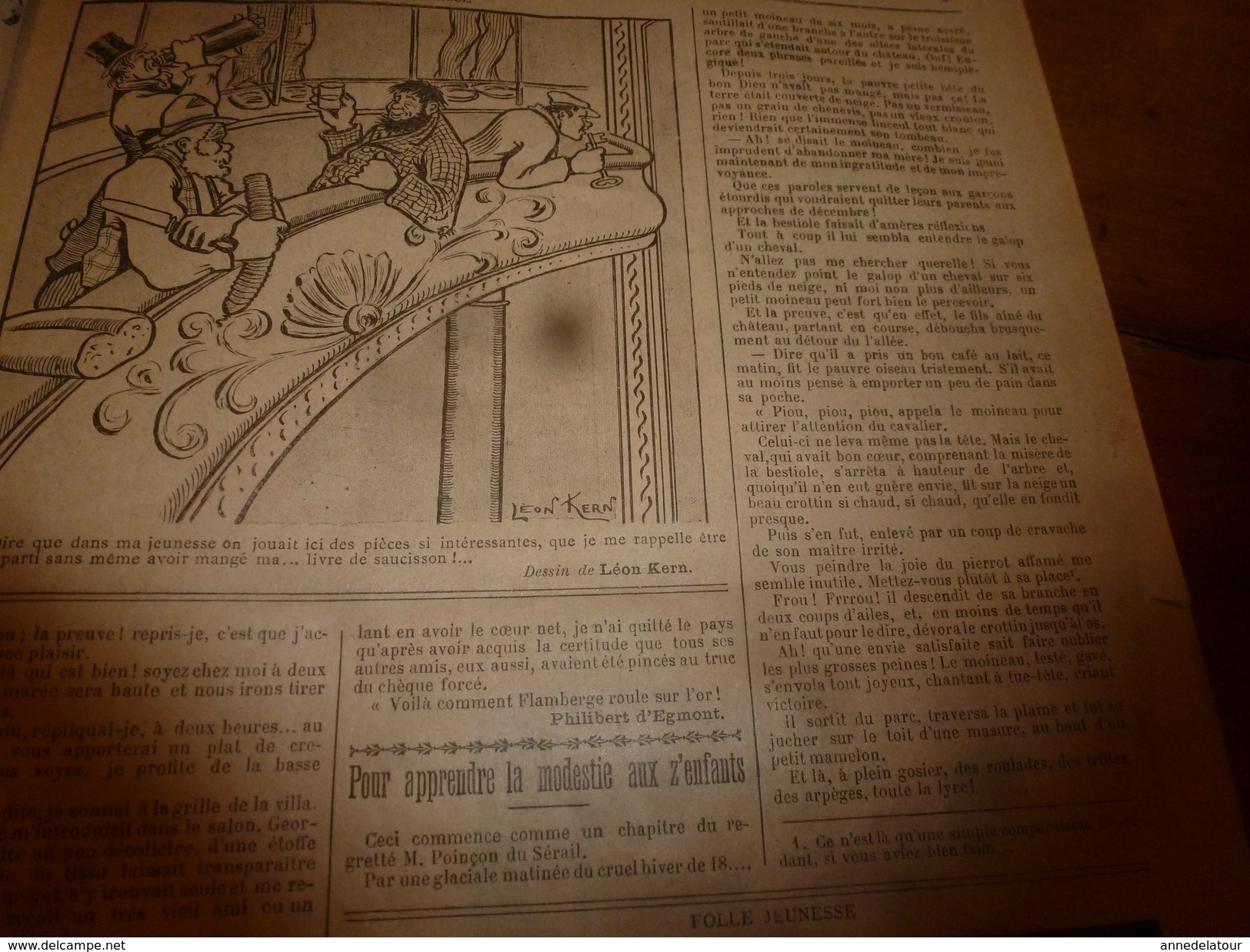 1903 LE JOURNAL:Divination Afrique Noire (ill. Hay); La Jolie Femme De Flamberge Du "Five O'Clock" De Chez MAXIM'S;etc - Sonstige & Ohne Zuordnung