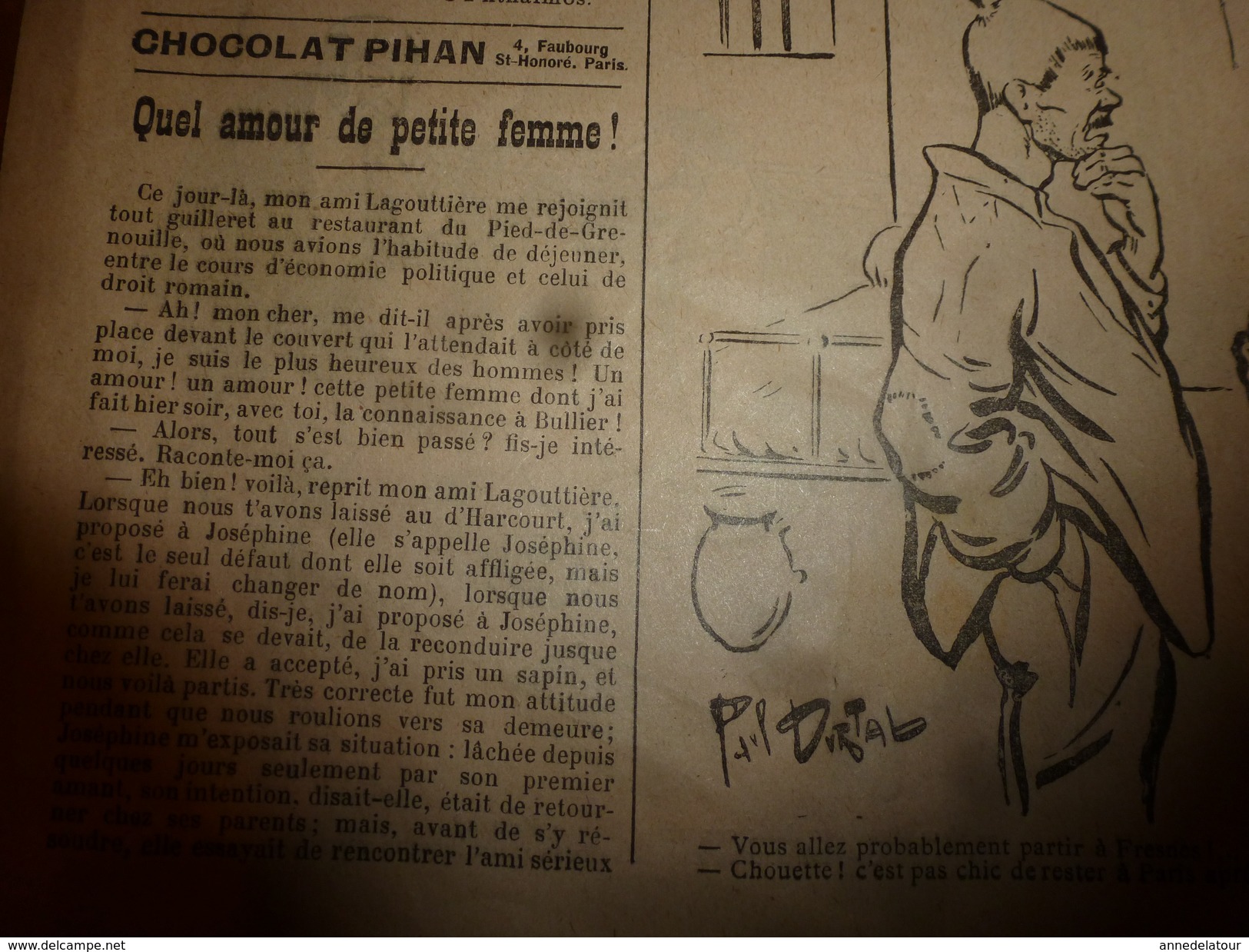 1903 LE JOURNAL:Divination Afrique noire (ill. Hay); La jolie femme de Flamberge du "Five O'Clock" de chez MAXIM'S;etc