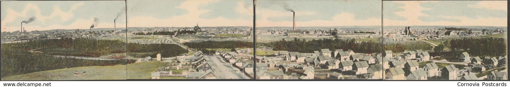 Panorama - The Calumet And Hecla Mines, Michigan, C.1910 - Hugh C Leighton Postcards - Other & Unclassified