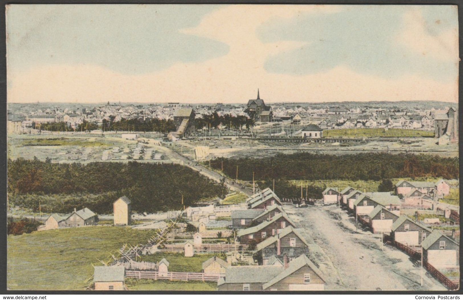 Panorama - The Calumet And Hecla Mines, Michigan, C.1910 - Hugh C Leighton Postcards - Other & Unclassified