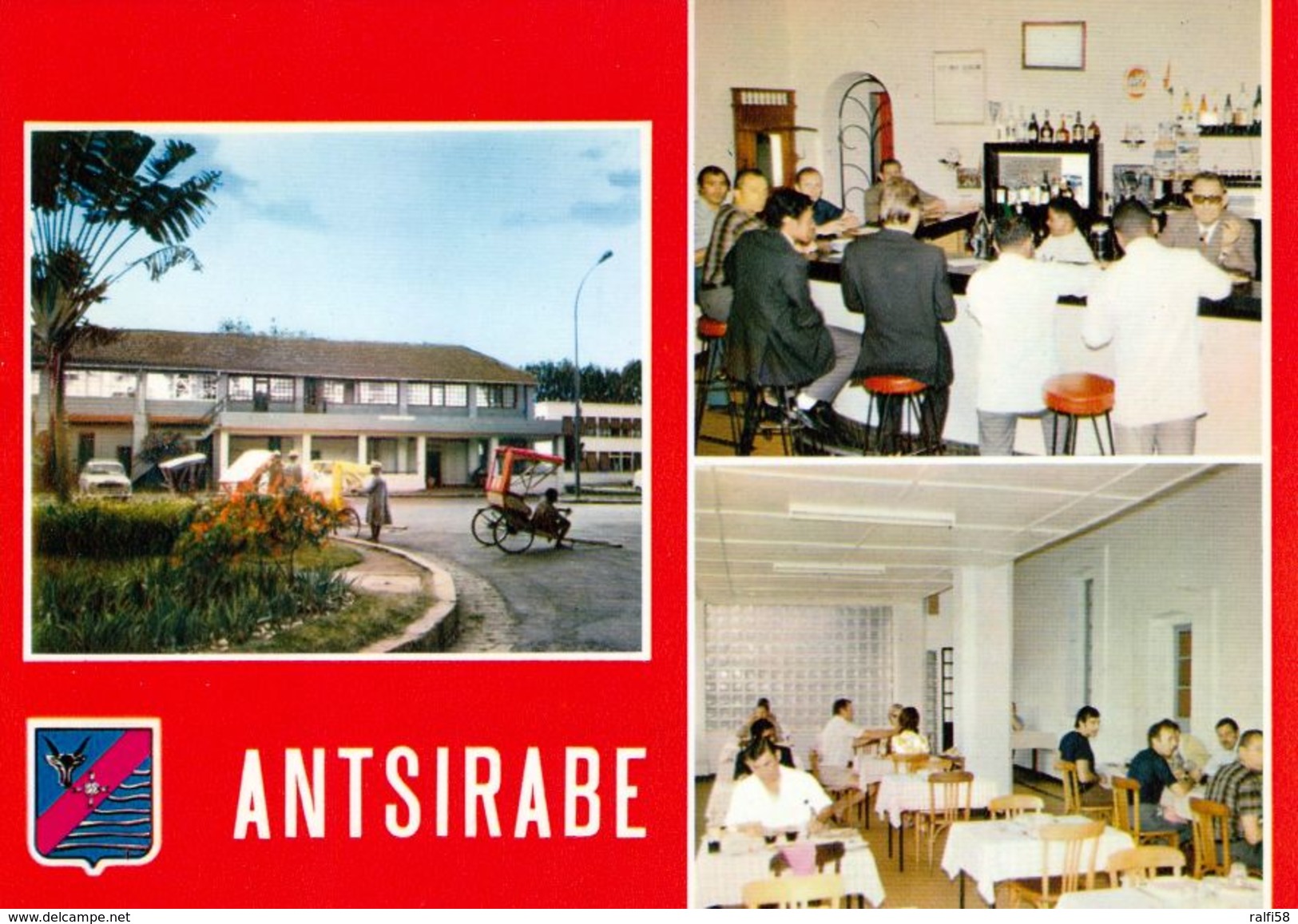 1 AK Madagaskar * Antsirabe Hauptstadt Der Region Vàkinankàratra - Das Hotel Cruchet - IRIS Karte * - Madagaskar