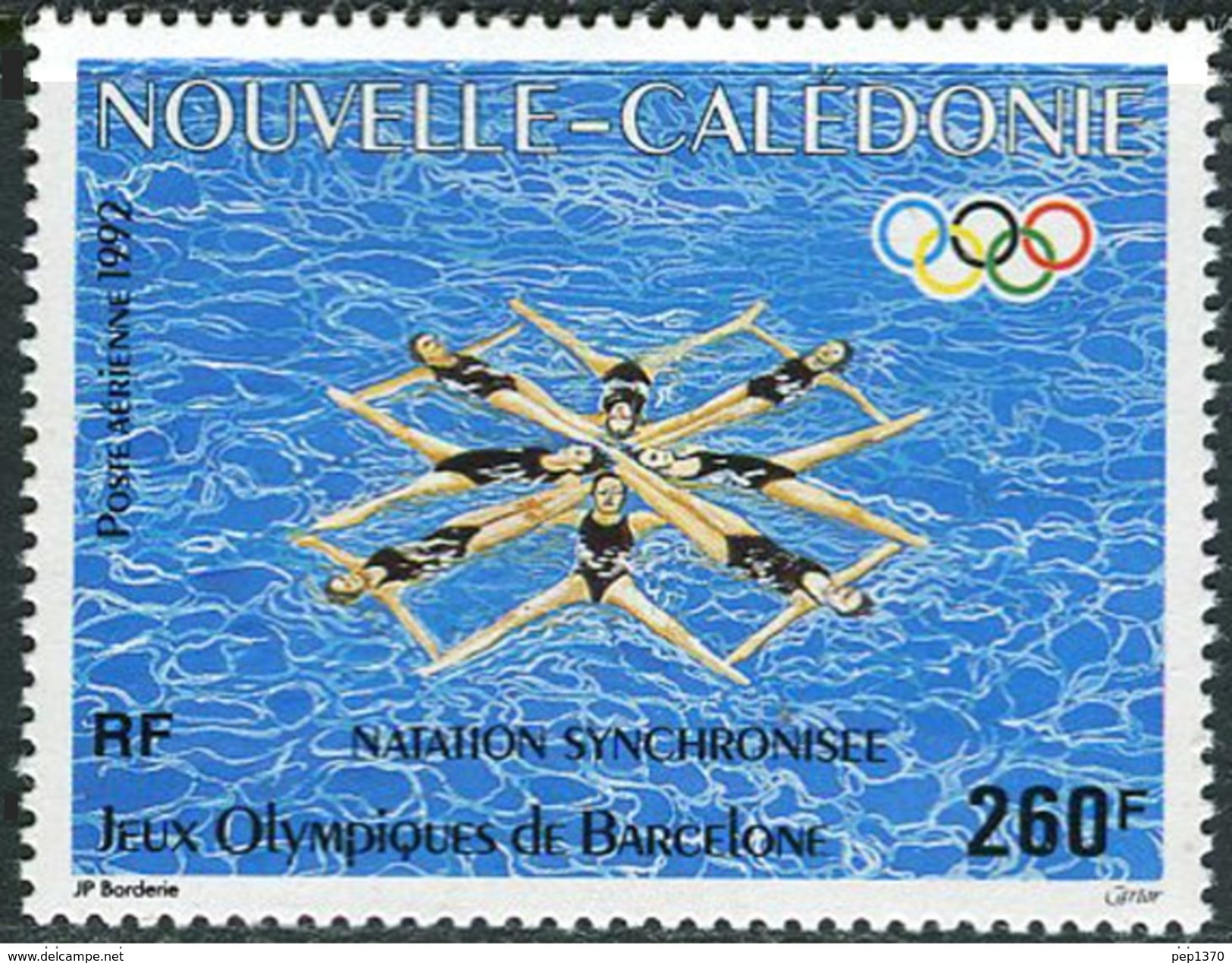 NUEVA CALEDONIA - NOUVELLE CALEDONIE - OLYMPICS BARCELONA 92 - YVERT A-286 - MICHEL 940 - SCOTT C 235 - Verano 1992: Barcelona