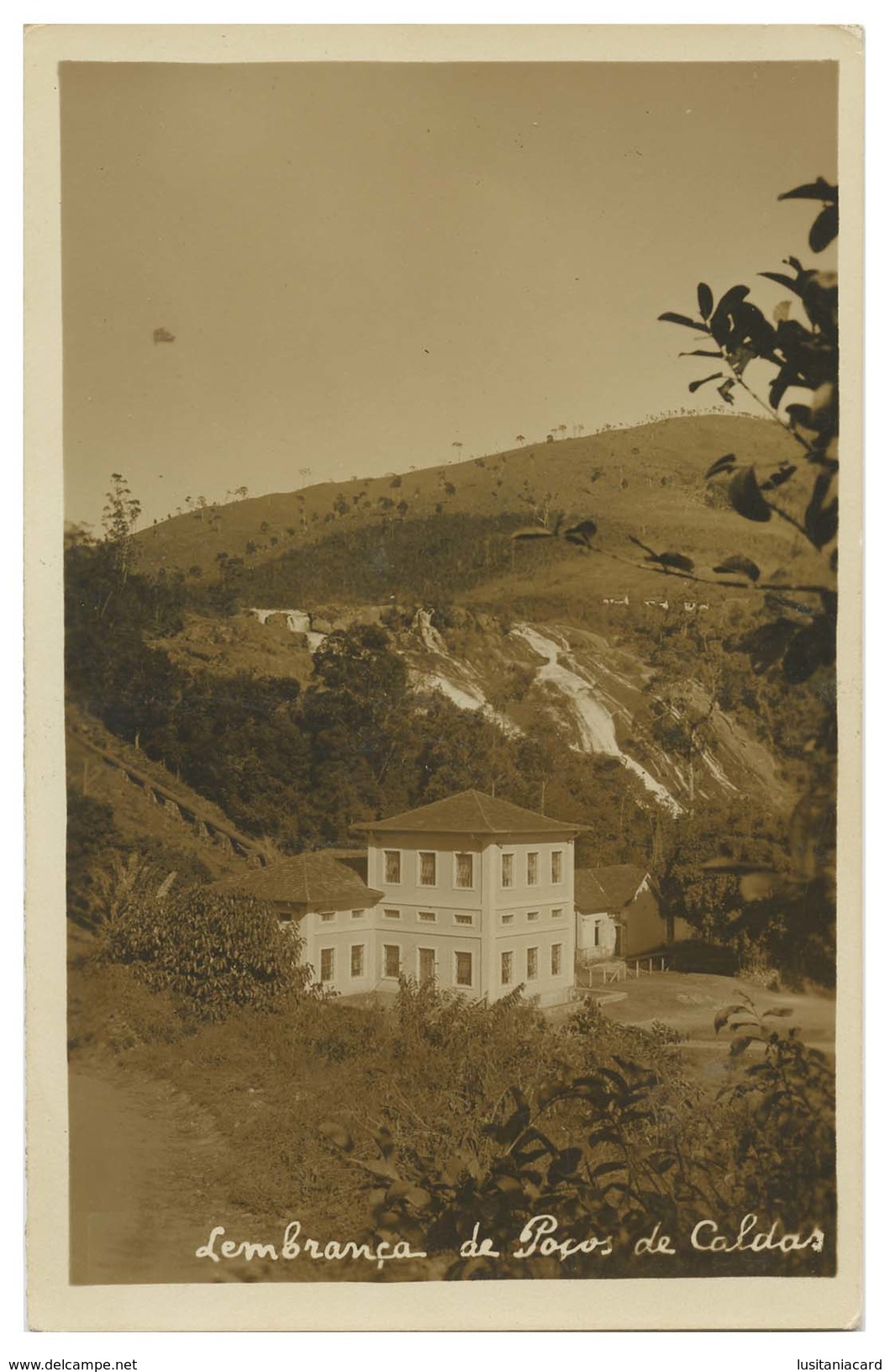 MINAS GERAIS  - POÇOS DE CALDAS - Lembrança De Poços De Caldas.  Carte Postale - Belo Horizonte