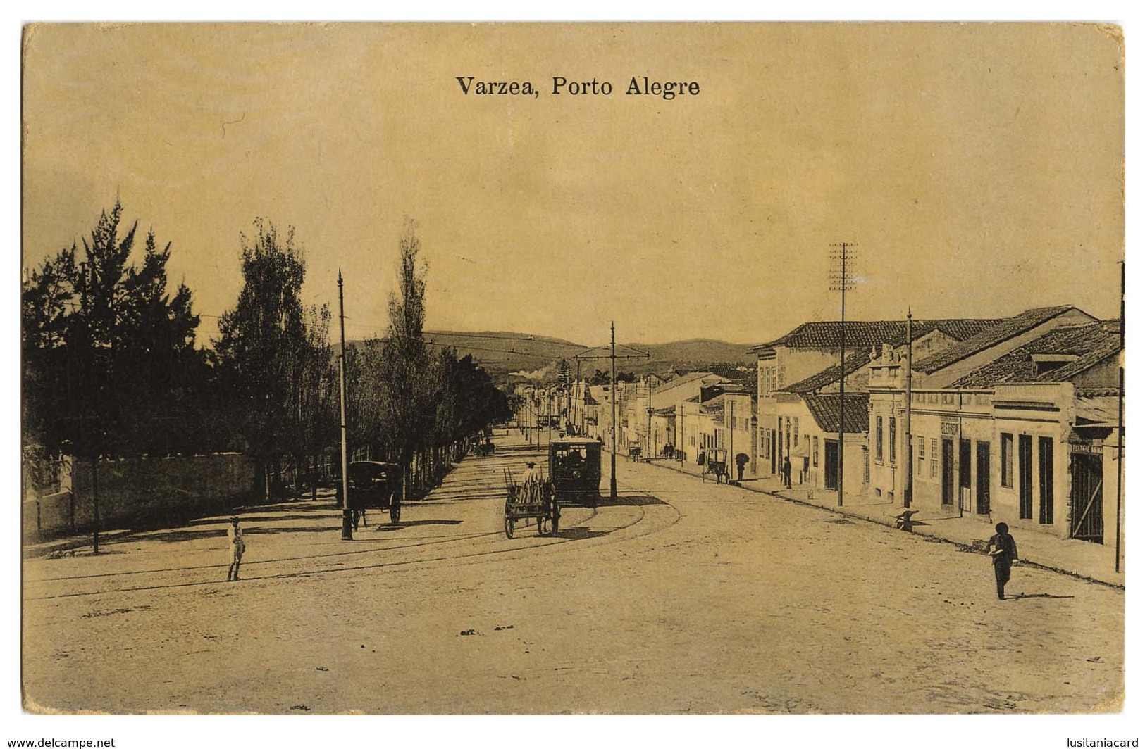 PORTO ALEGRE - VARZEA -  ( Ed. Casa A. Miscellanea ) Carte Postale - Porto Alegre