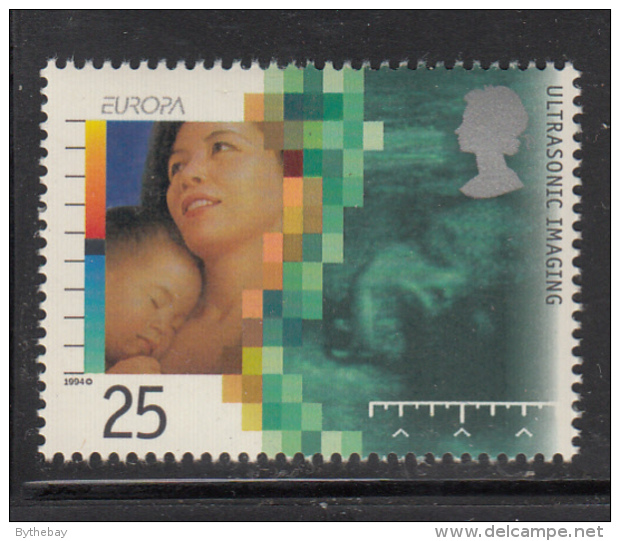 Great Britain 1994 MNH Scott #1577 25p Ultrasonic Imaging - EUROPA - Medicina