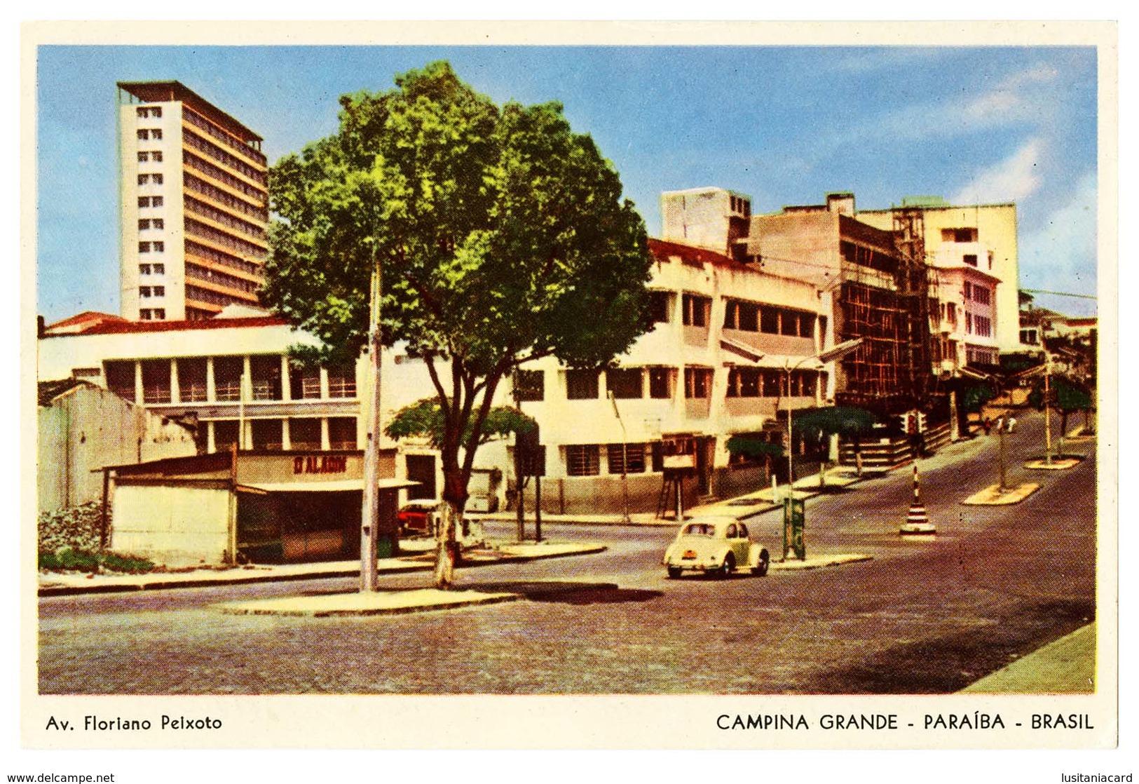 PARAÍBA - CAMPINA GRANDE - Av. Floriano Peixoto ( Ed. António P. Morais) Carte Postale - João Pessoa