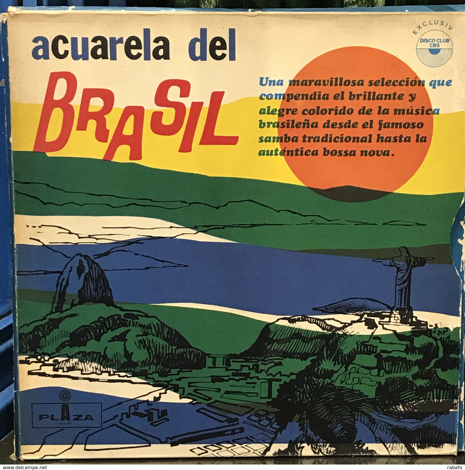 Caja De 4 LPs Acuarela Del Brasil Edición Argentina Años 60 - Limitierte Auflagen