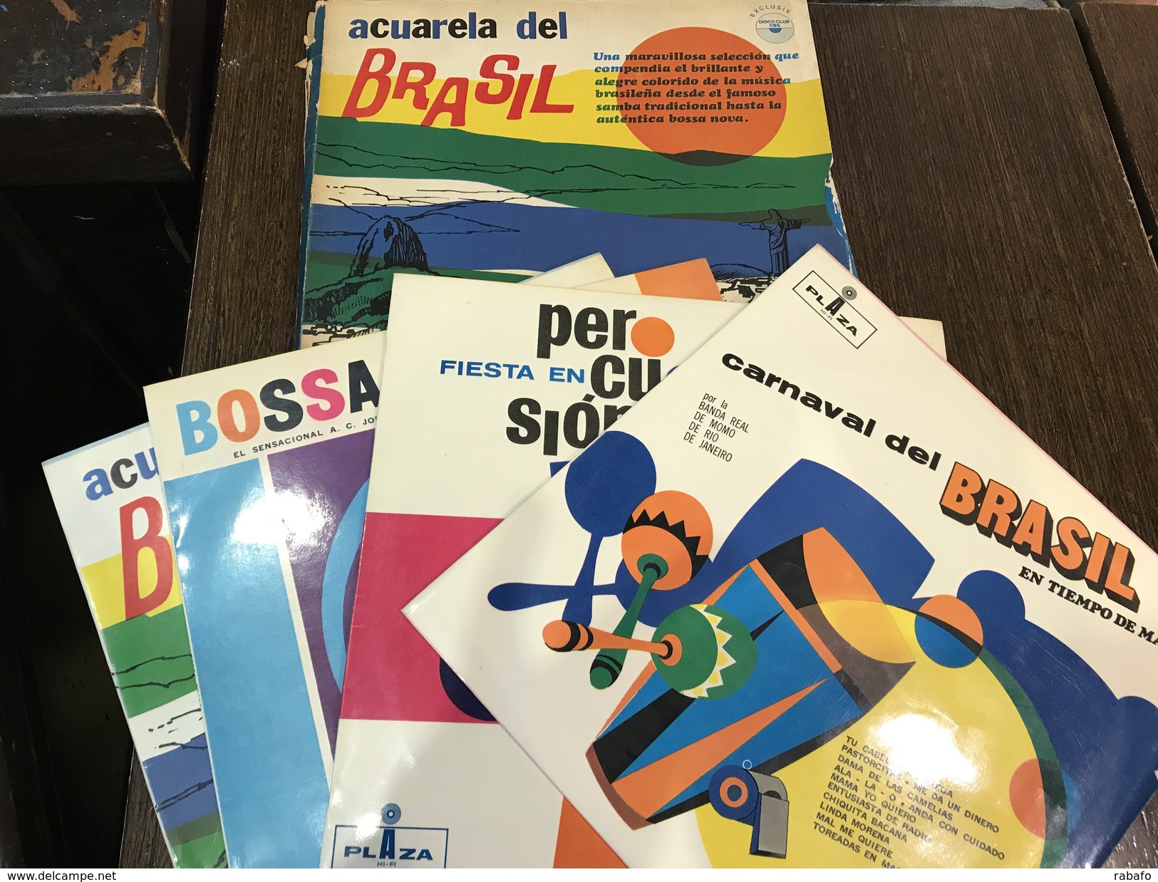 Caja De 4 LPs Acuarela Del Brasil Edición Argentina Años 60 - Limited Editions