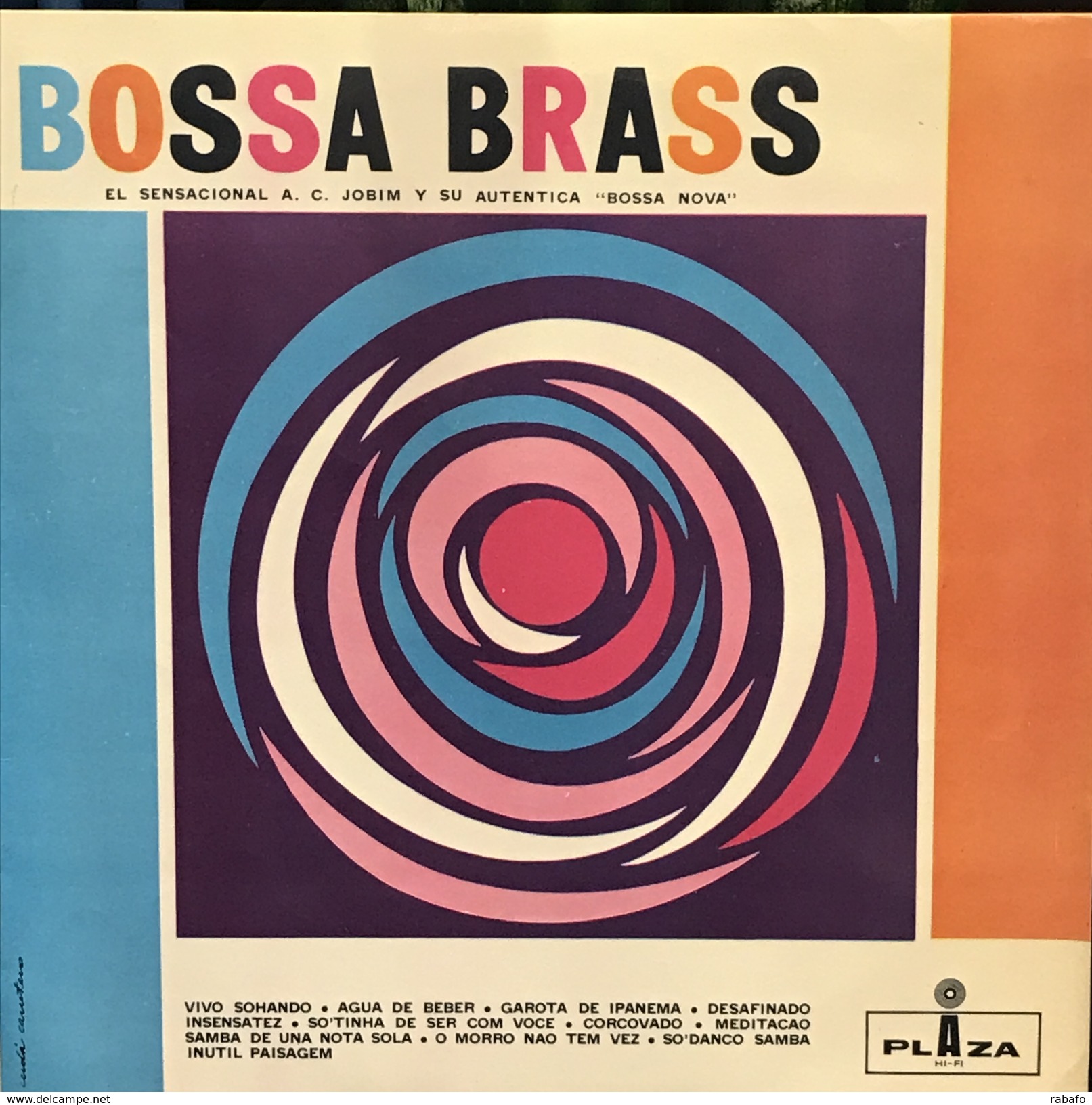Caja de 4 LPs Acuarela del Brasil edición argentina años 60