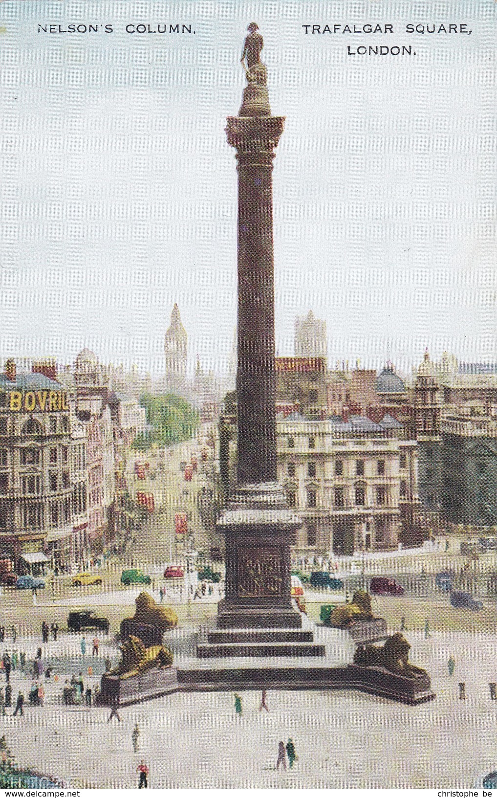 London, Nelson's Column, TRafalgar Square (pk40850) - Trafalgar Square