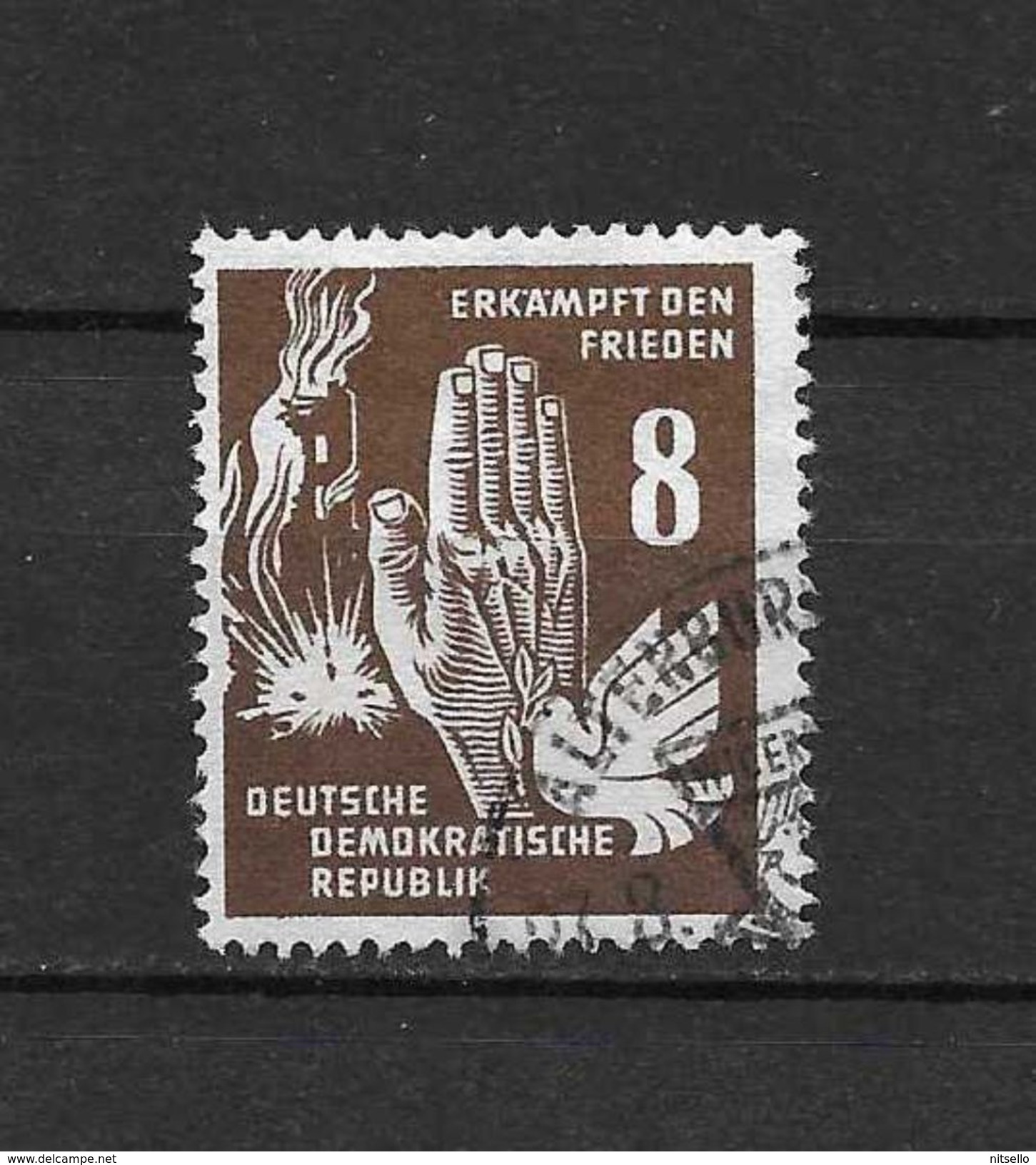 LOTE 1520   ///   (C015) ALEMANIA ORIENTAL (DDR)  -  YVERT Nº:  29          ¡¡¡¡¡ LIQUIDATION !!!!!!! - Gebraucht