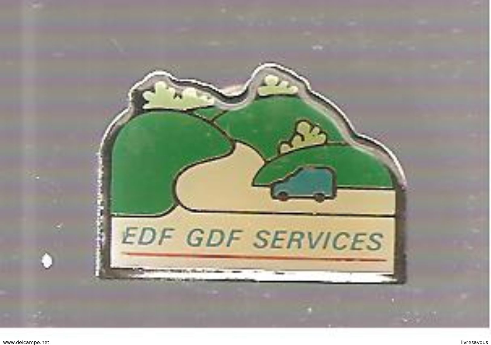 Pin's EDF EDF GDF SERVICES - EDF GDF