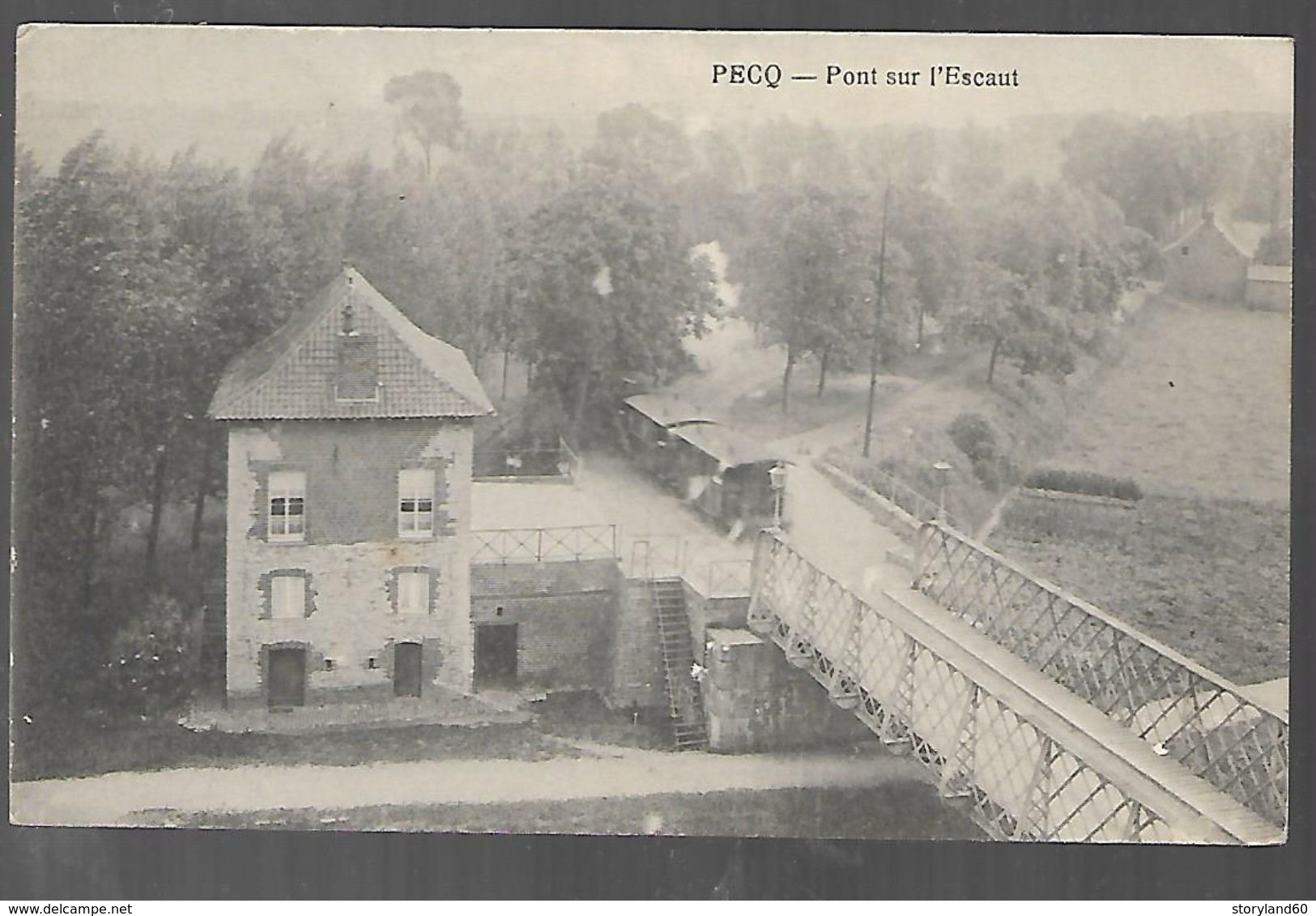 Cpa St003723 Pecq Pont Sur L'escaut - Pecq