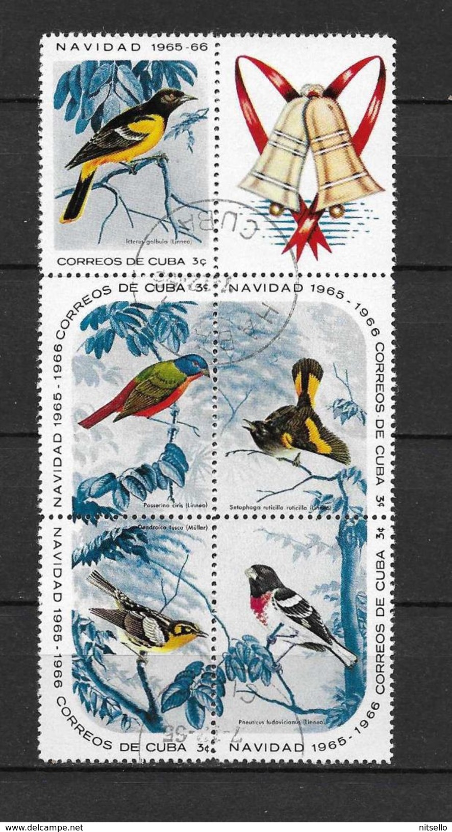 LOTE 2154   ///   (C070) CUBA   NAVIDAD 1965   ¡¡¡¡¡ LIQUIDATION !!!!!!! - Used Stamps