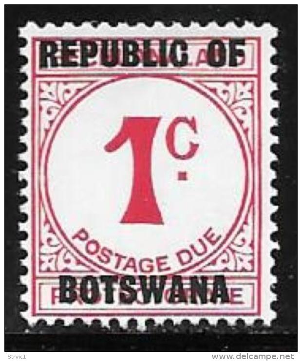 Botswana, Scott # J1 Mint Hinged Postage Due, 1967 - Botswana (1966-...)