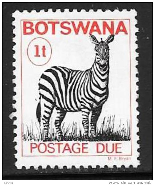 Botswana, Scott # J8 Mint Hinged Postage Due, 1978 - Botswana (1966-...)