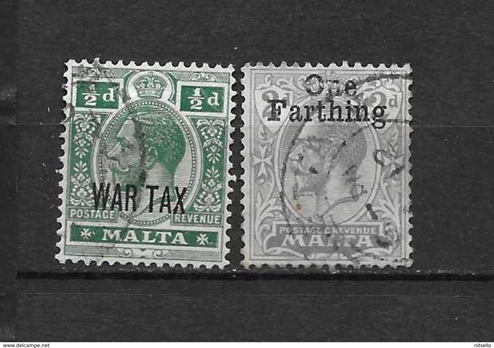 LOTE 2218    ///   (C006) MALTA   YVERT Nº: 55 Y 83  ¡¡¡¡¡ LIQUIDATION !!!!!!! - Malte (...-1964)