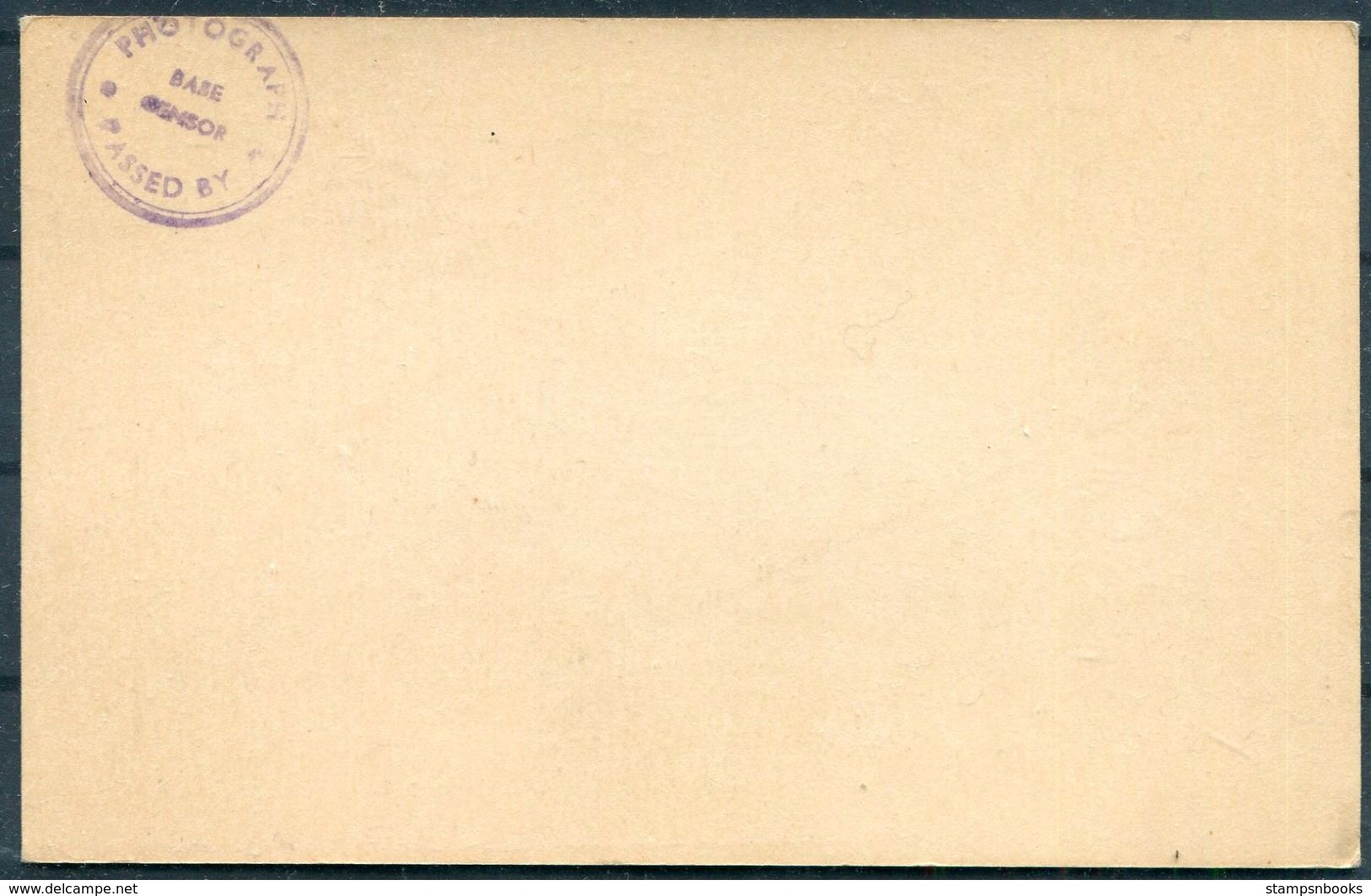 WW2 Iceland Unused Postcard 'Censored By Base Censor' - Covers & Documents